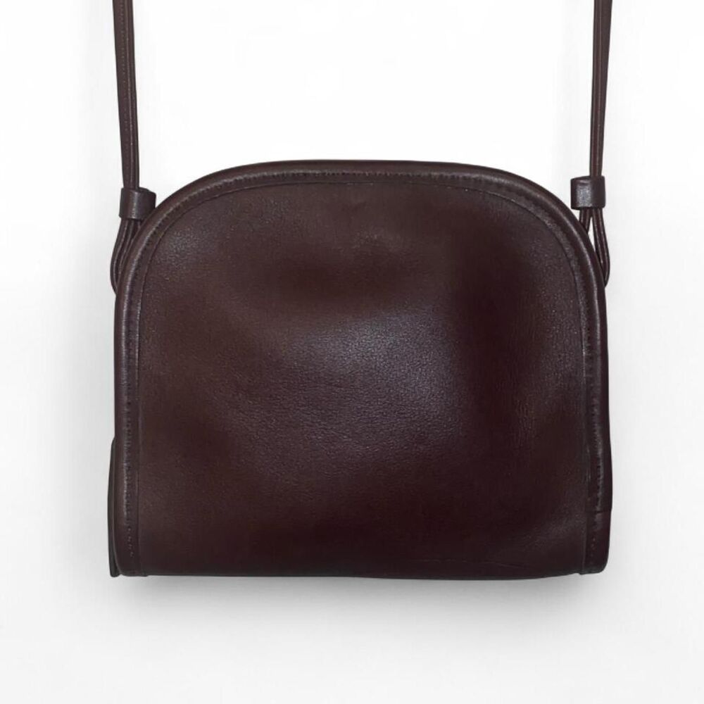 Coach Women's Brown and Burgundy Bag